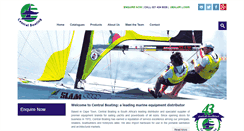 Desktop Screenshot of centralboating.co.za